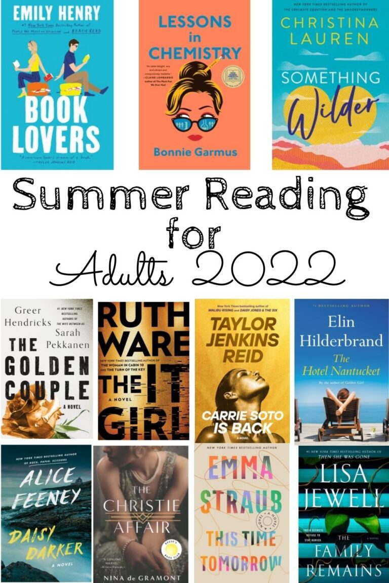 Summer Reading for Adults 2022 | LibraryMom